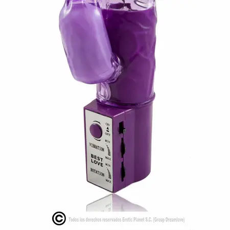 Baile Lilac Rabbit Rotator Superstimulator Intimna Mašina 23cm