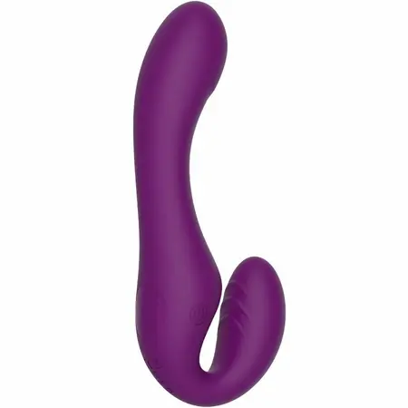 XOCOON 2-u-1 Strapless Daljinski Vibrator Ljubičasti Silikon Punjiv