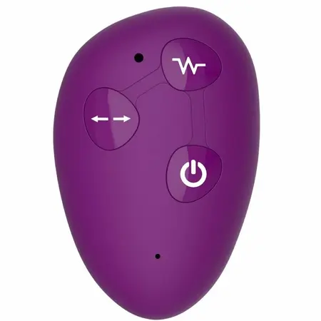 XOCOON 2-u-1 Strapless Daljinski Vibrator Ljubičasti Silikon Punjiv