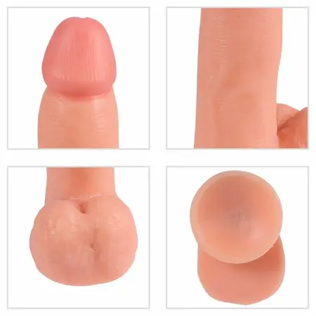 SHEQU Phantom Vibrirajući Silikonski Intimni Uređaj 20cm sa Daljinskim Upravljanjem