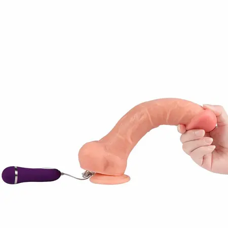 SHEQU Apolo Intimni Vibrirajući Uređaj sa Daljinskim, Silikon, 24.5cm