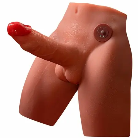 XISE Jason Thrusting & Vibrating Intimate Device 17cm TPE Silicone