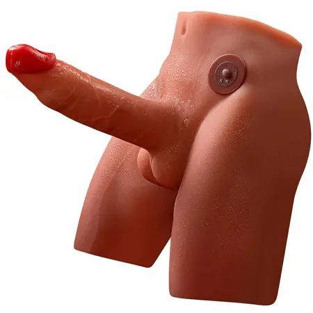 XISE Jason Thrusting & Vibrating Intimate Device 17cm TPE Silicone