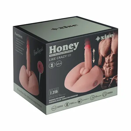 XISE Honey Vibrirajuća Intimna Mašina 25 cm TPE Bežični Daljinski