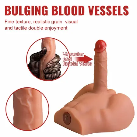 XISE Peel Intimate Machine Thrusting Anatomical Model 17.5cm TPE