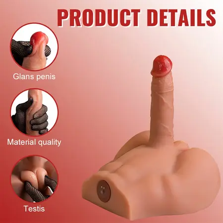 XISE Peel Intimate Machine Thrusting Anatomical Model 17.5cm TPE