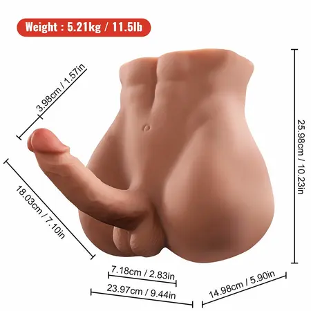 XISE Bertlett Intimate Machine Thrusting Dual-Channel TPE 18cm Front Position