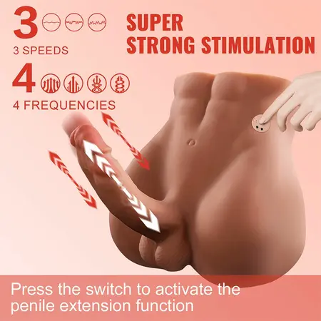 XISE Bertlett Intimate Machine Thrusting Dual-Channel TPE 18cm Front Position