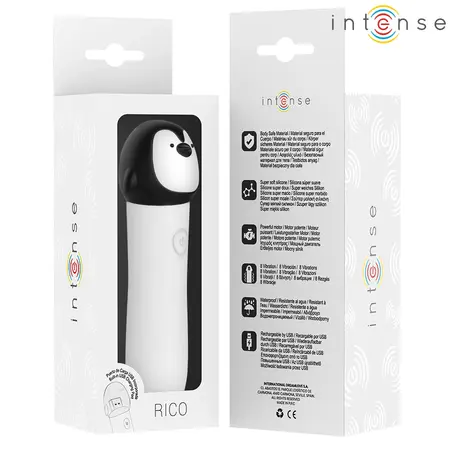 Intense Rico Vibrirajući Metak Oblik Pingvina, USB Punjenje, 8 Modova