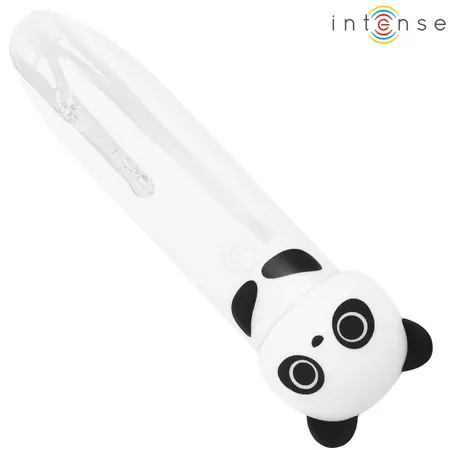 Intense POH Panda USB Punjivi Vibrirajući Mini Metak 10 cm Crni