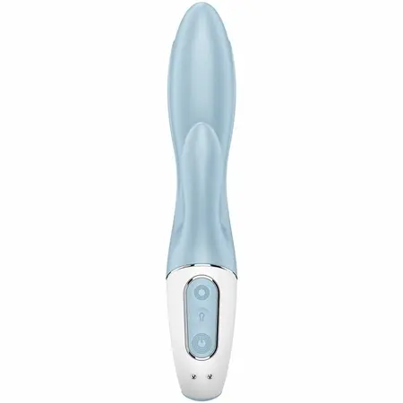 Satisfyer Air Pump Bunny 1 Naduvavajući Dvostruki Sistem Plavi Silikon