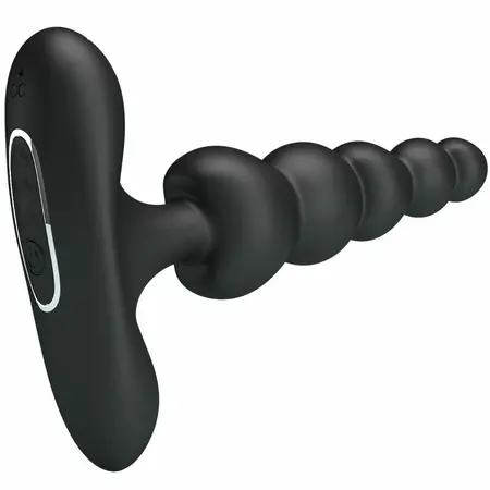 Pretty Love Corban Intimate Device 10-Mode Black Silicone USB