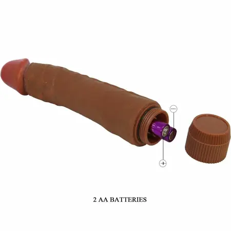 Baile DYBBUK Vibrirajuća Intimna Mašina 24 cm Mulatto TPR Materijal