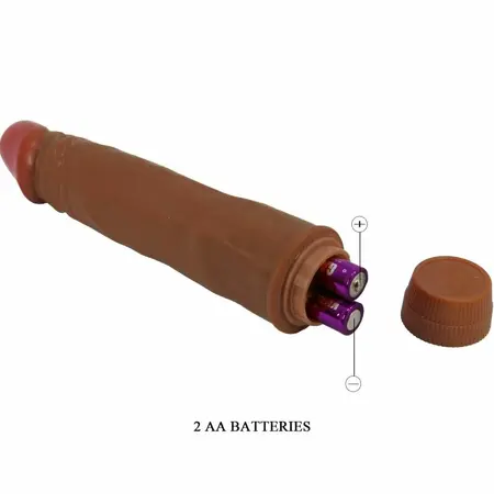 BAILE BW-001050R-1 Intimate Vibrating Model 21cm Mulatto TPR