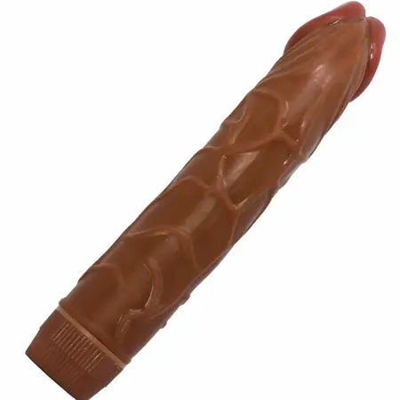 Baile Bob Vibrating Intimate Device 22.5cm Mulatto TPR Textured