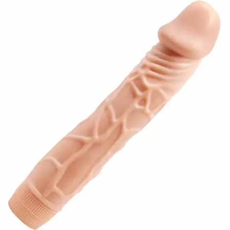 Baile Bob 22.5 cm Intimni Vibrirajući Uređaj - Boja Kože, TPR Materijal