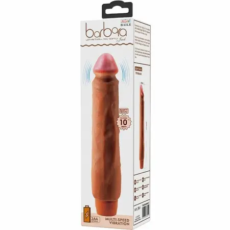 Baile Jack Model Vibrating Intimate Machine 26 cm - Mulatto
