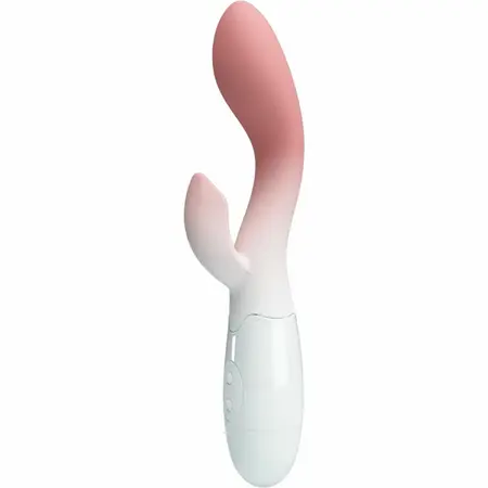 Pretty Love Brighty Pink Dual Motor Intimate Massager 30 Modes Silicone