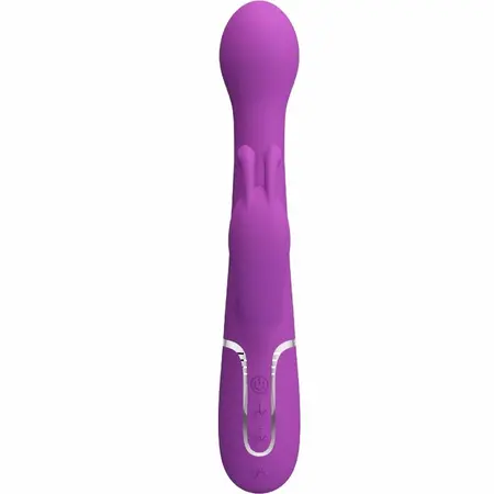 Pretty Love Dejon 3-u-1 Višenamenski Rabbit Vibrator Ljubičasti Silikon