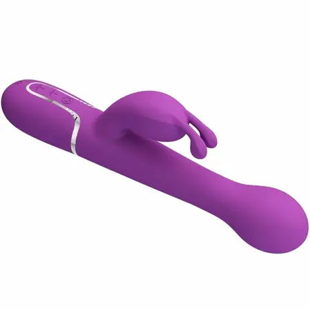 Pretty Love Dejon 3-u-1 Višenamenski Rabbit Vibrator Ljubičasti Silikon