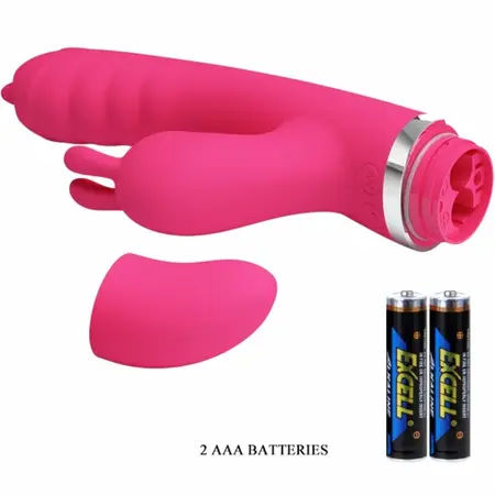 Pretty Love Phoenix Pink Multi-Function Rabbit Model, 7 Modes, Silicone