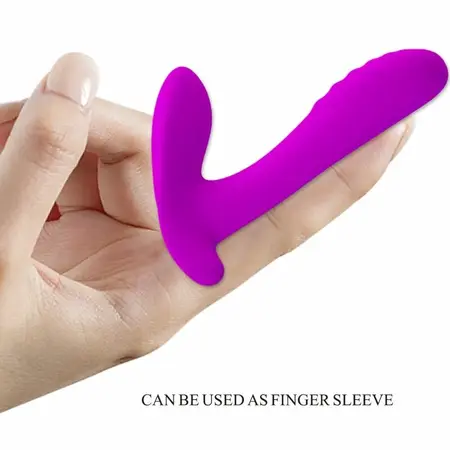 Pretty Love Massager 12 Modes Wireless Remote Purple