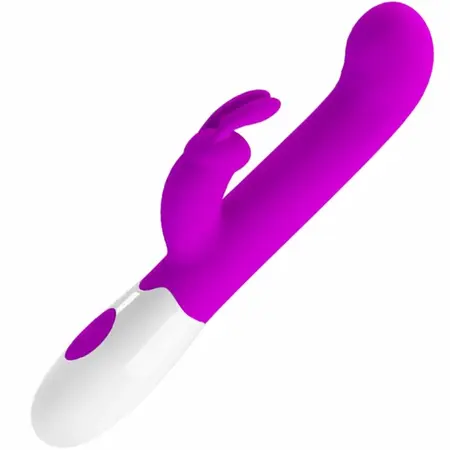 Pretty Love Centaur Silicone Dual-Action Vibrator 30 Modes Purple