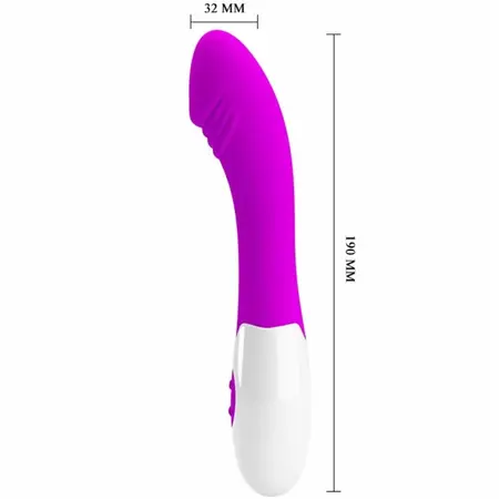 Pretty Love Elemental 30-Mode Silicone Vibrator Purple Compact Design