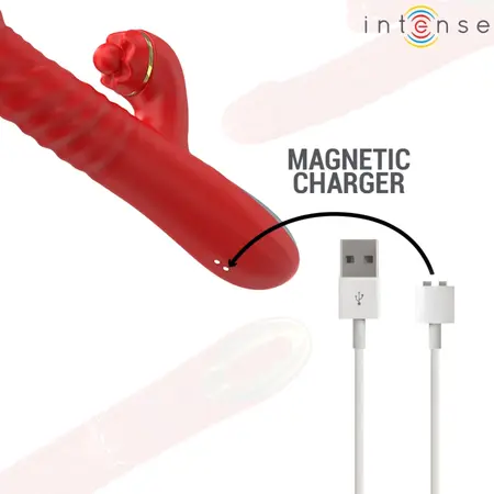 INTENSE Thalia Red Multifunctional Vibration & Thrusting Device