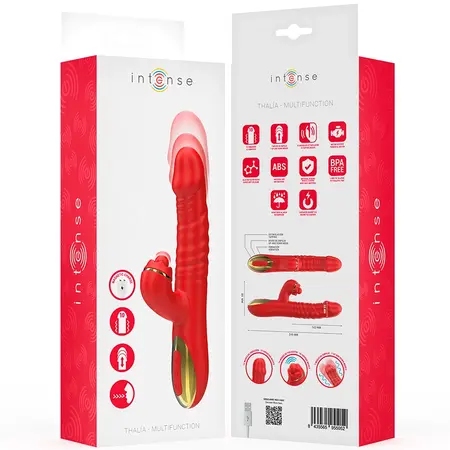 INTENSE Thalia Red Multifunctional Vibration & Thrusting Device