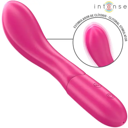 Intense Lisette Flexible Silicone System 19cm 10 Modes Pink