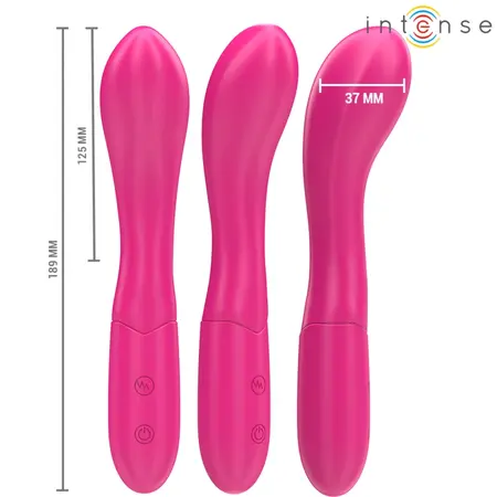 Intense Lisette Flexible Silicone System 19cm 10 Modes Pink