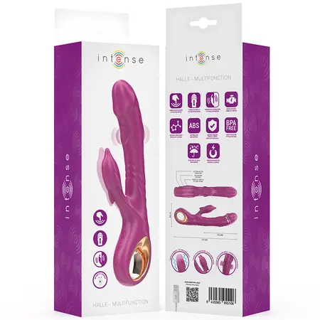INTENSE Halle Multifunctional Dolphin-Shaped Vibrator Purple