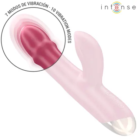 INTENSE Chloe 3-in-1 Multifunction Red Intimate Wellness Device Silicone