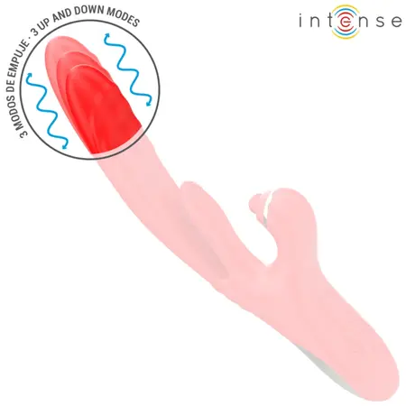 INTENSE Rosalia Red 3-in-1 Multifunctional Stimulation Device Waterproof