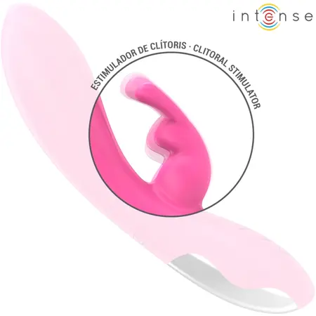 Intense Randall Pink Dual-Vibration Wellness Device, 10 Modes, Waterproof
