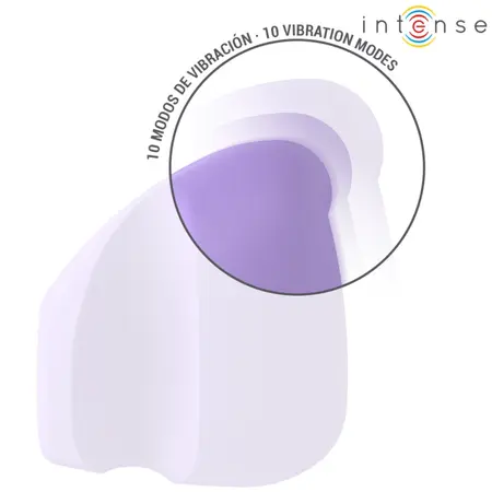 INTENSE Ursula Compact Vibrating Device 10 Modes Purple Waterproof