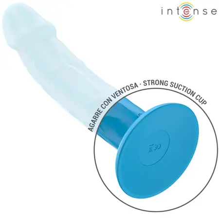 INTENSE PHOEBE Blue Silicone Intimate Device 10 Modes Remote 19cm