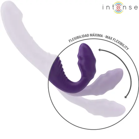 Intense JILL Double Stimulation Device 20 cm Purple Remote USB