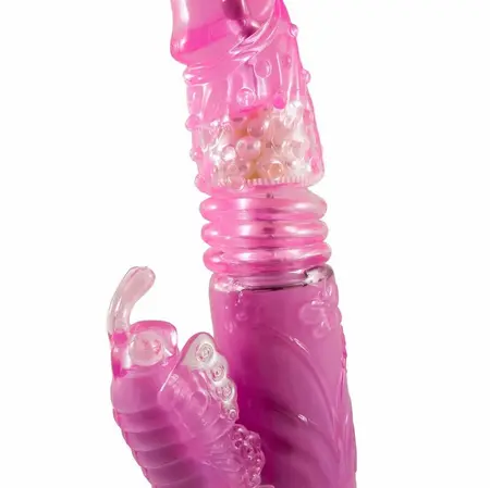 Baile Travel Partner Up & Down Rotator Rabbit Pink 18.5cm Gelatin System