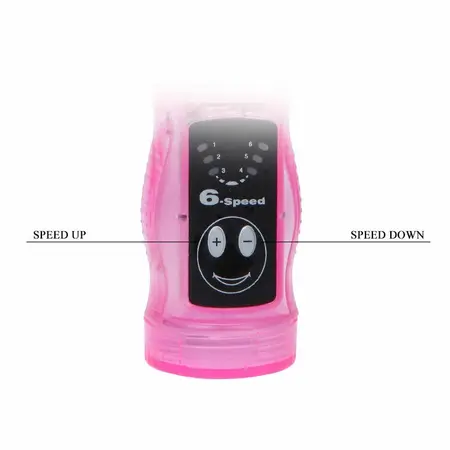 Baile Intimate Lover Tease Lilac Multifunction Waterproof Vibrator 23cm