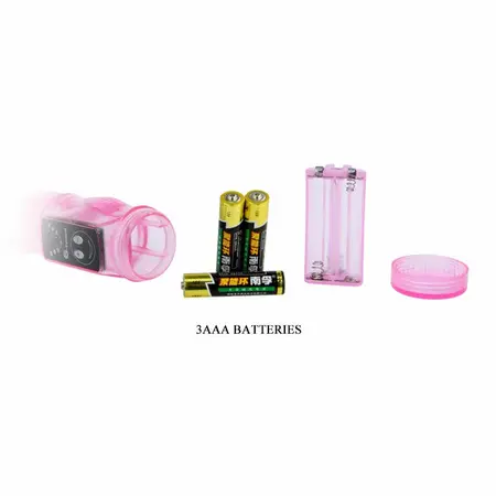Baile Intimate Lover Tease Lilac Multifunction Waterproof Vibrator 23cm