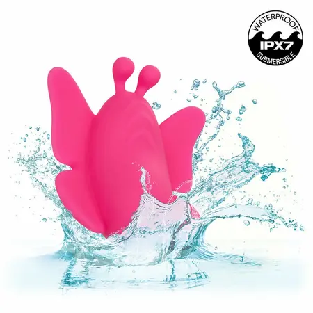 CalExotics Neon Vibes Flutter Vibe Pink - 10-Mode Intimate Apparatus