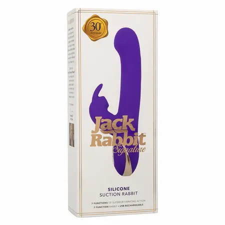 CalExotics Jack Rabbit Silicone Blue Intimate Machine 7 Modes USB