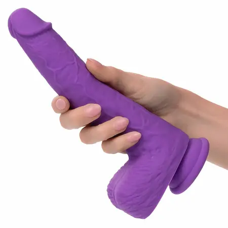 CalExotics Studs Rechargeable Rotating Silicone Device 10 Modes Purple