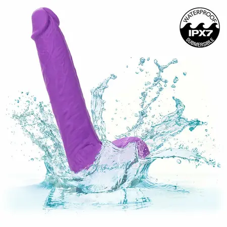 CalExotics Studs Rechargeable Rotating Silicone Device 10 Modes Purple