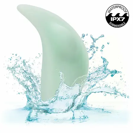 CalExotics Pacifica Bali Zakrivljeni Silikonski Stimulator 10 Funkcija Aqua