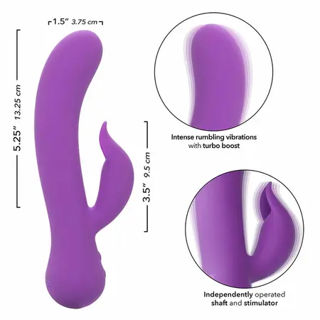 CalExotics First Time Pleaser Punjivi Intimni Uređaj Ljubičasti