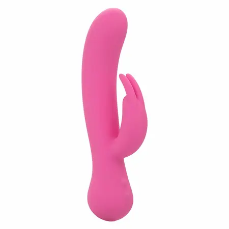CalExotics First Time Punjivi Dvostruki Silikonski Uređaj Roze 21cm