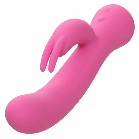 CalExotics First Time Punjivi Dvostruki Silikonski Uređaj Roze 21cm